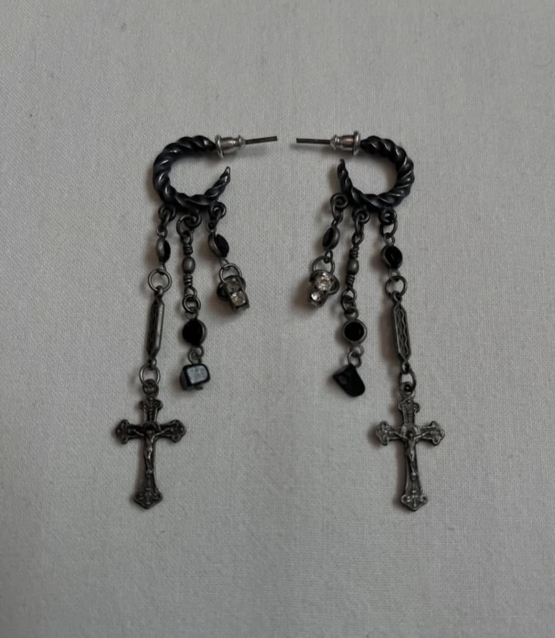 Fuga Archive Cross Layered Piercing 상품이미지1