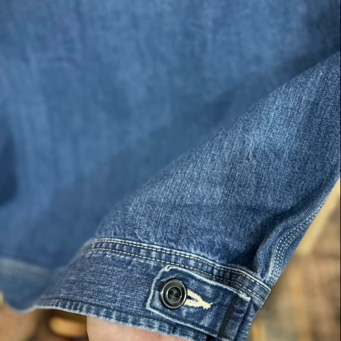 Dockers 90s 빈티지 데님 랍스터 클립 워크 자켓 상품이미지8