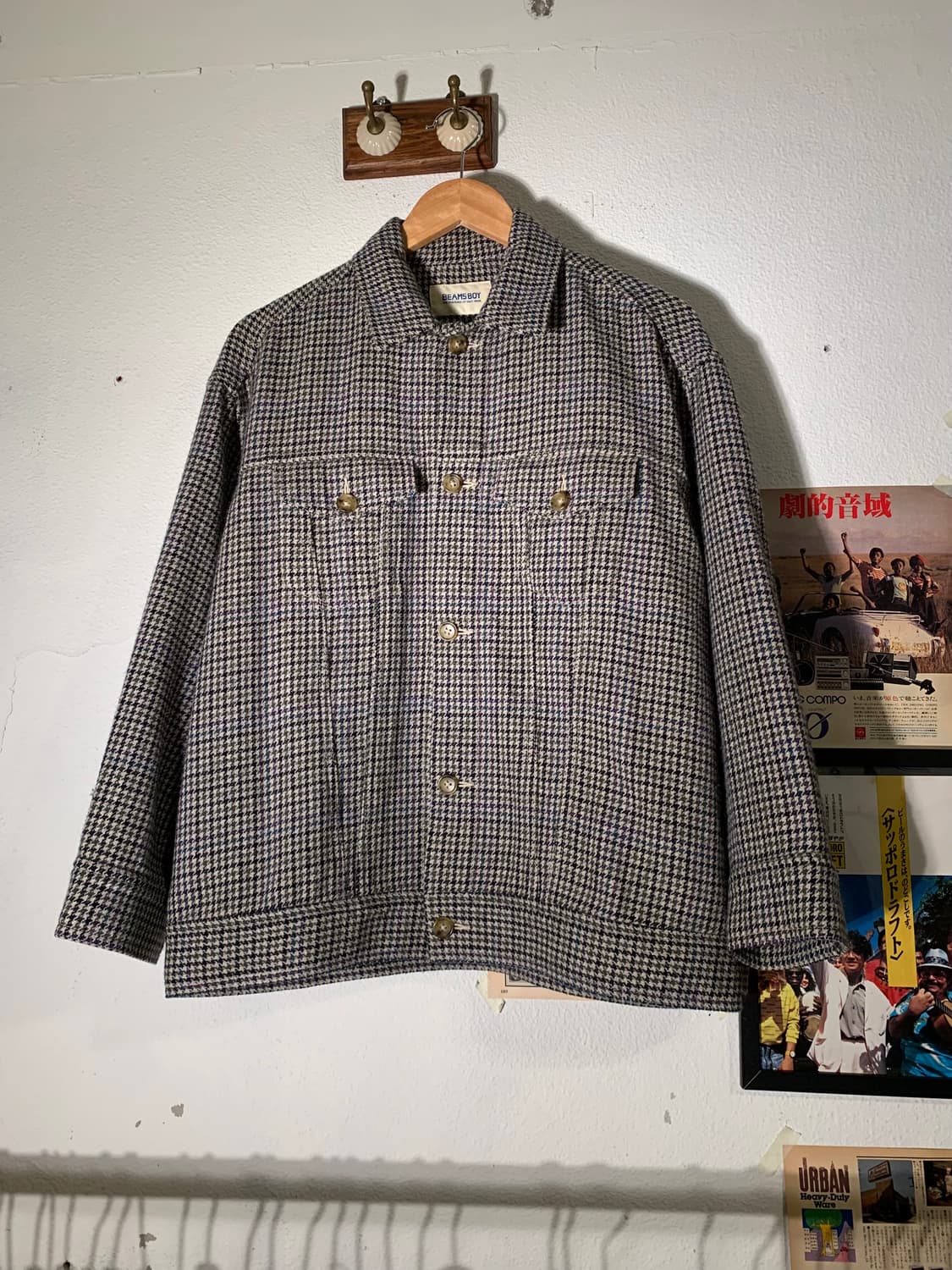 빔즈보이 하운드투스 체크 자켓 상품이미지1