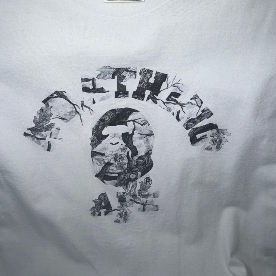 [정품/실착 5회 미만] 베이프 반팔 L 상품이미지3