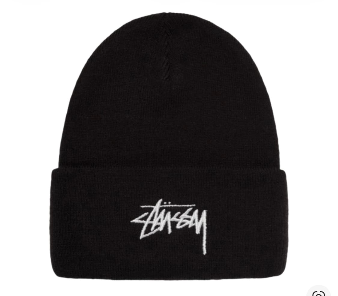 나이키 x 스투시 NRG 커프 비니 블랙 상품이미지2