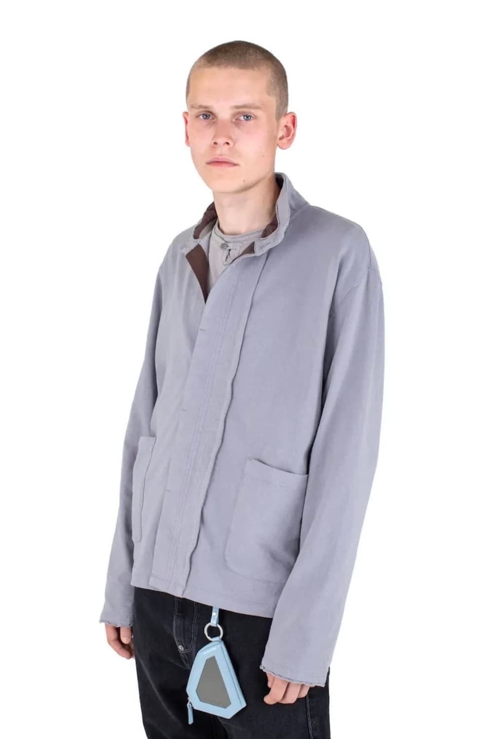 [M] 키코 코스타디노브 X 리바이스 가디건 그레이 상품이미지1