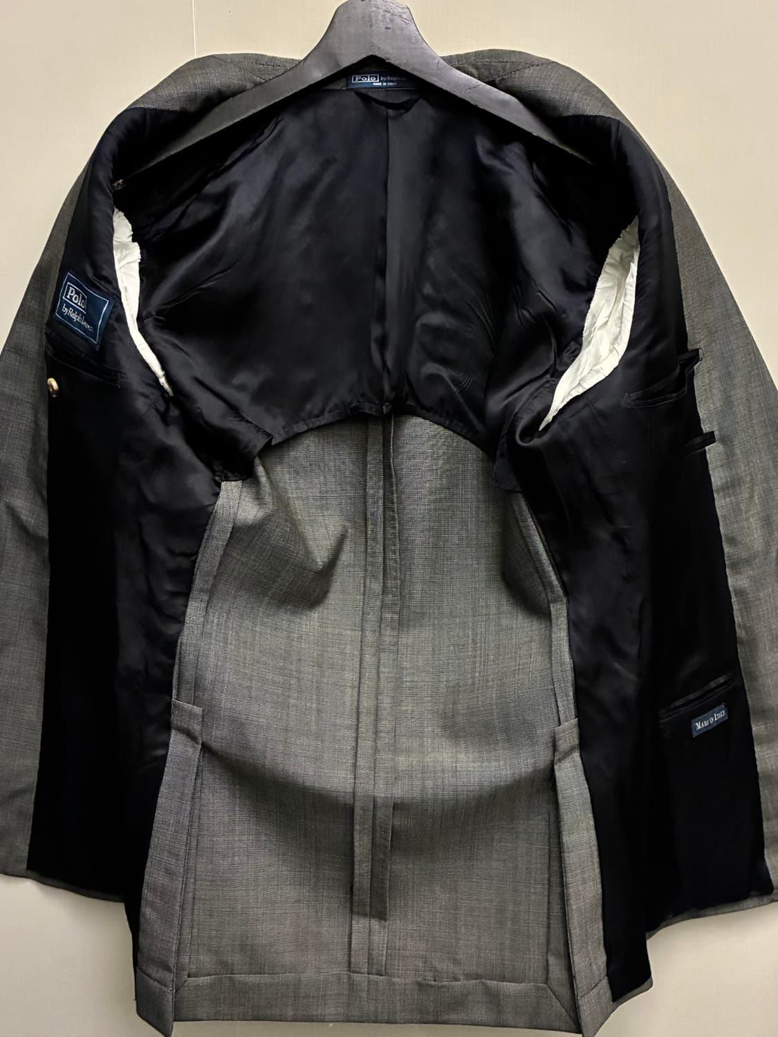 (50/100)Italy POLO 폴로랄프로렌 2버튼 블레이저 그레이 상품이미지7