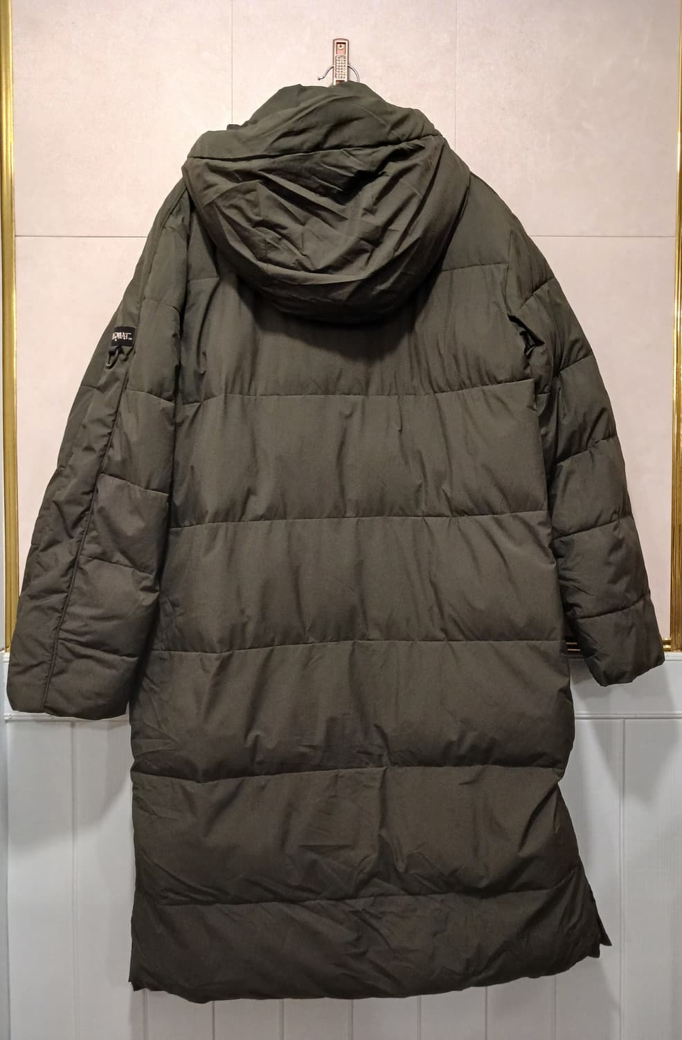 장미쉘바스키아 정품 남성 롱패딩 100 사이즈 상품이미지10
