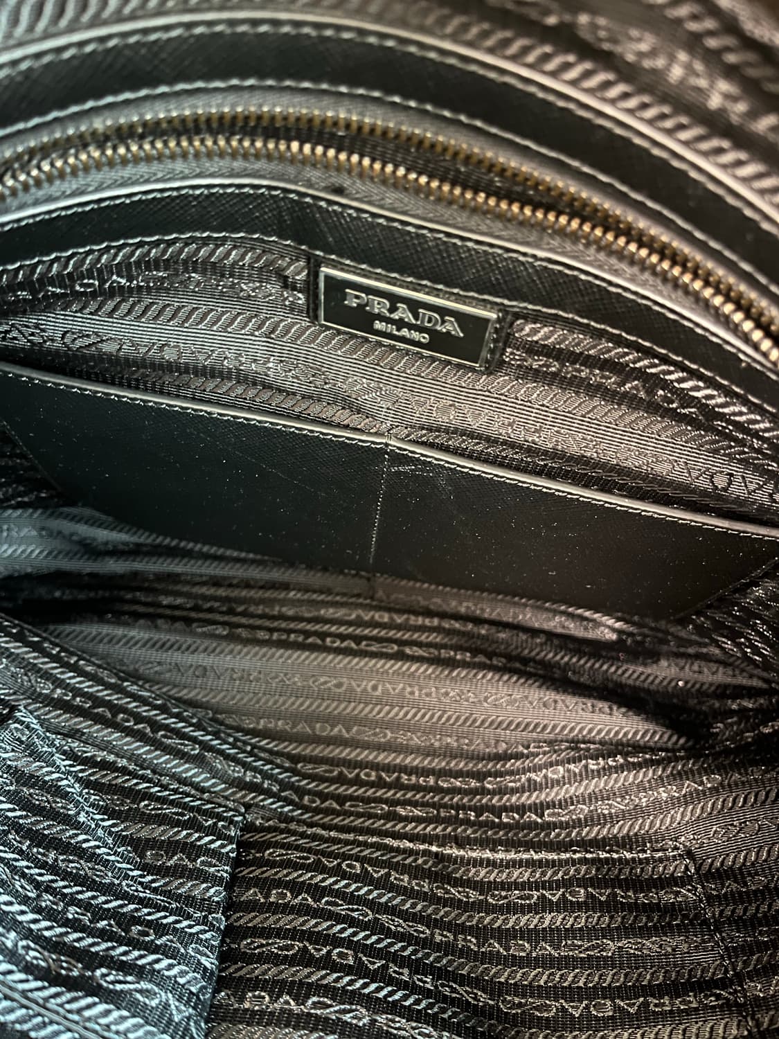 프라다 블랙 나일론 토트백 정품 상품이미지10