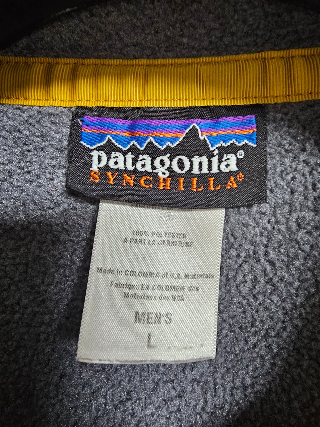 파타고니아 신칠라 L 그레이 블랙 상품이미지2