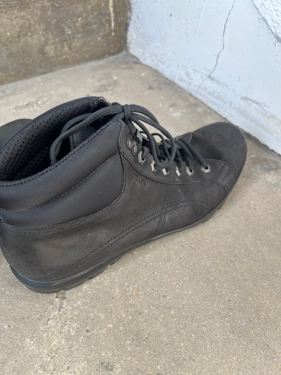 Prada Sports 스웨이드 하이킹 부츠 상품이미지5