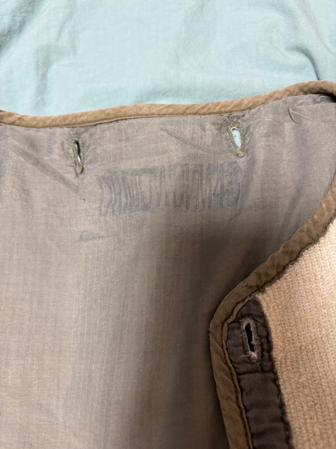 미군 오리지널 m51 피쉬테일 개파카 타월 내피 상품이미지7