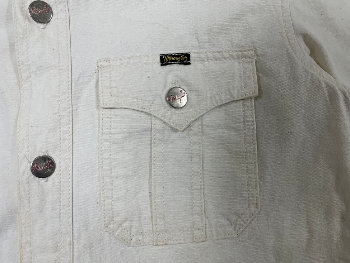 95) 90's 랭글러 하계용 반팔 부시자켓 상품이미지5