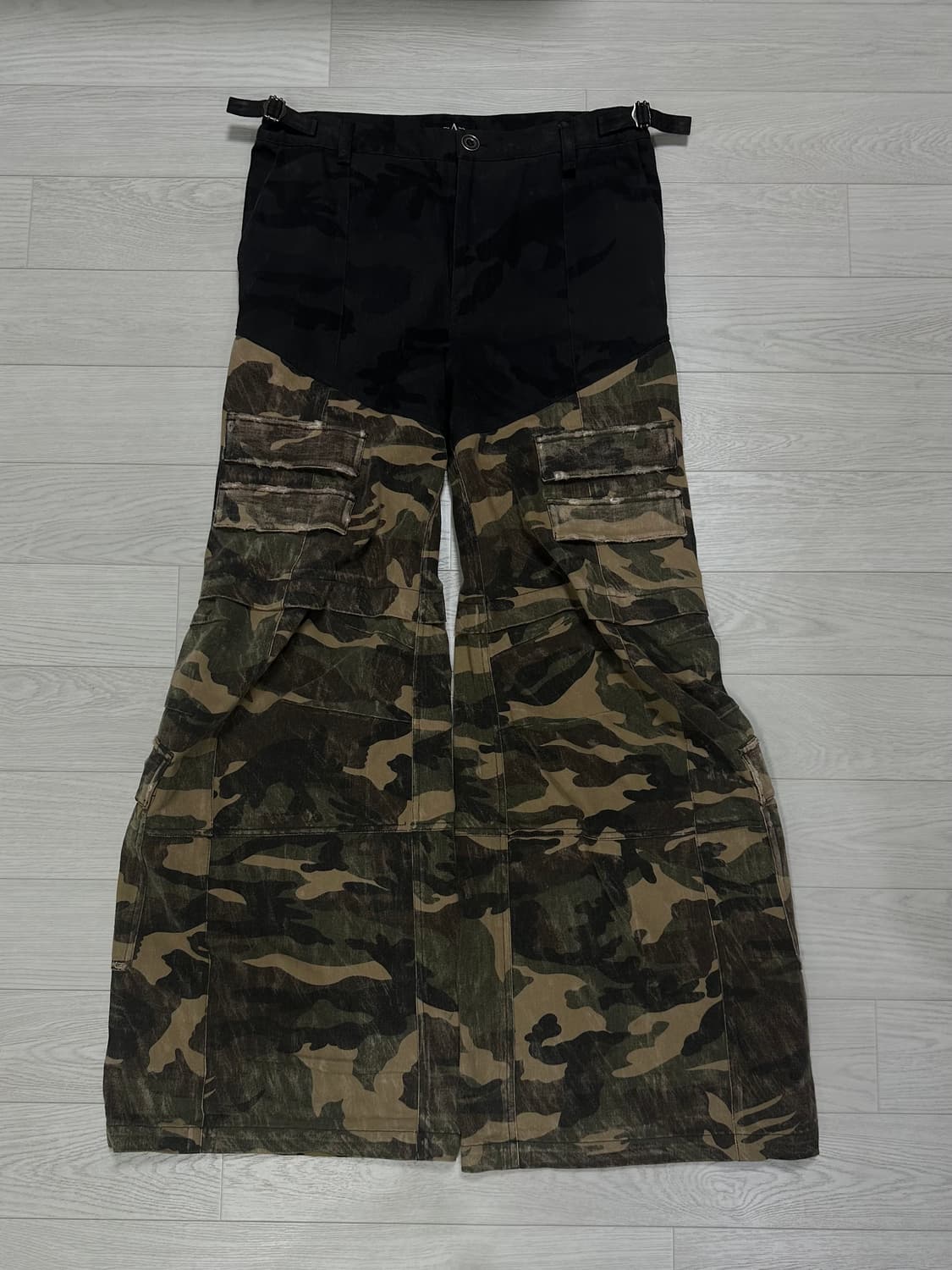 qap 카고 플레어 팬츠 디스ver 상품이미지1