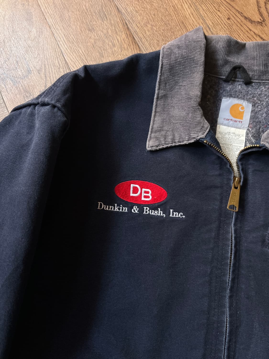 [XL]칼하트 J01 디트로이트 다크네이비 워크자켓 상품이미지3