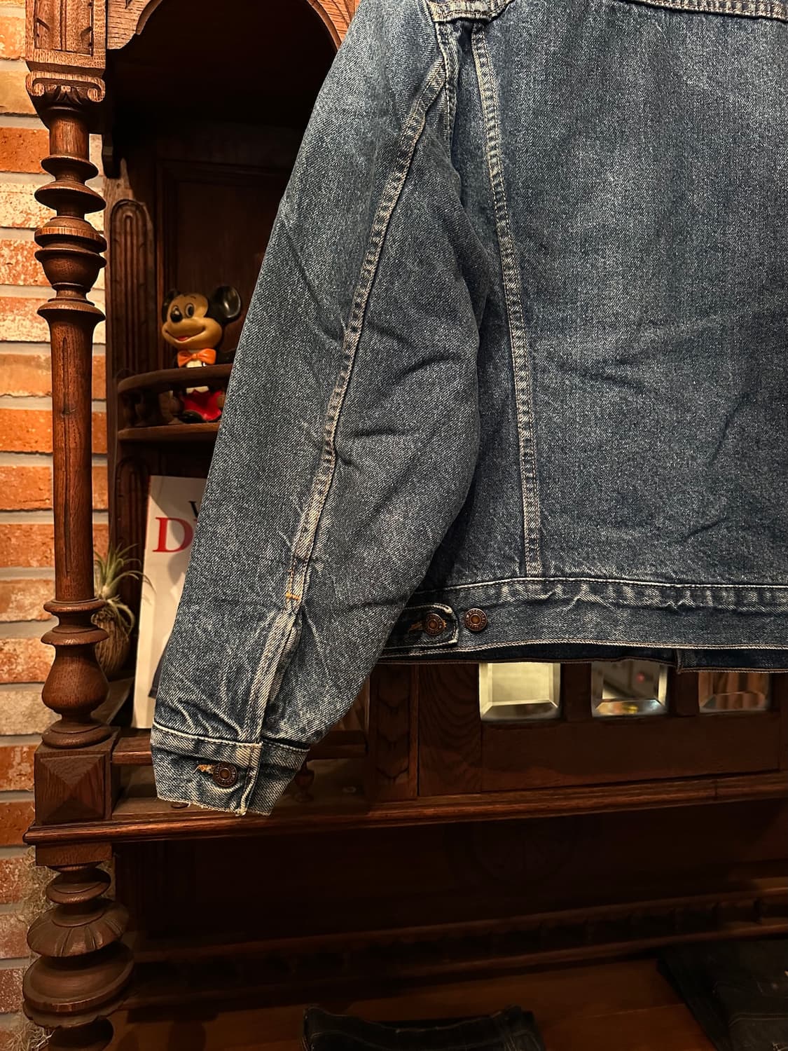 90s USA 빈티지 리바이스 70506 블랭킷 3세대 데님 자켓 상품이미지5