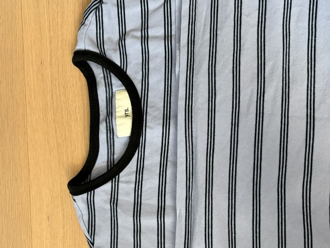 이얼즈어고 스트라이프 반팔 바이올릿 M 상품이미지2