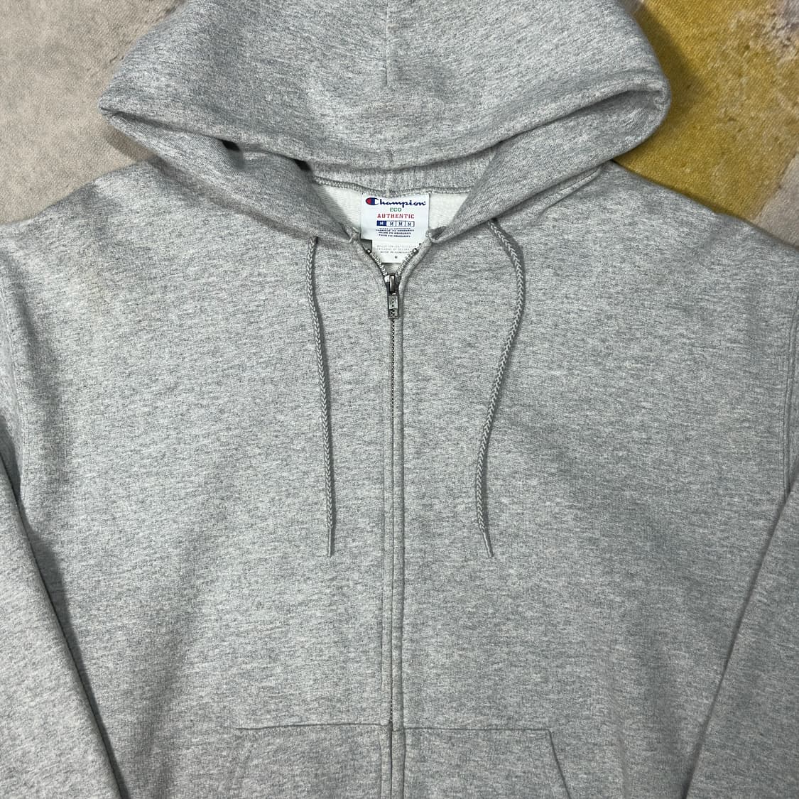 챔피온 회색 기모 후드집업 m 상품이미지2