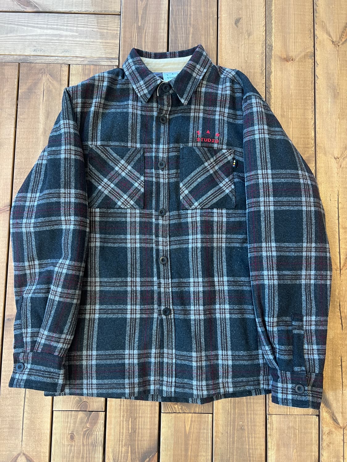 IAB studio 체크 퀄팅 자켓 상품이미지6