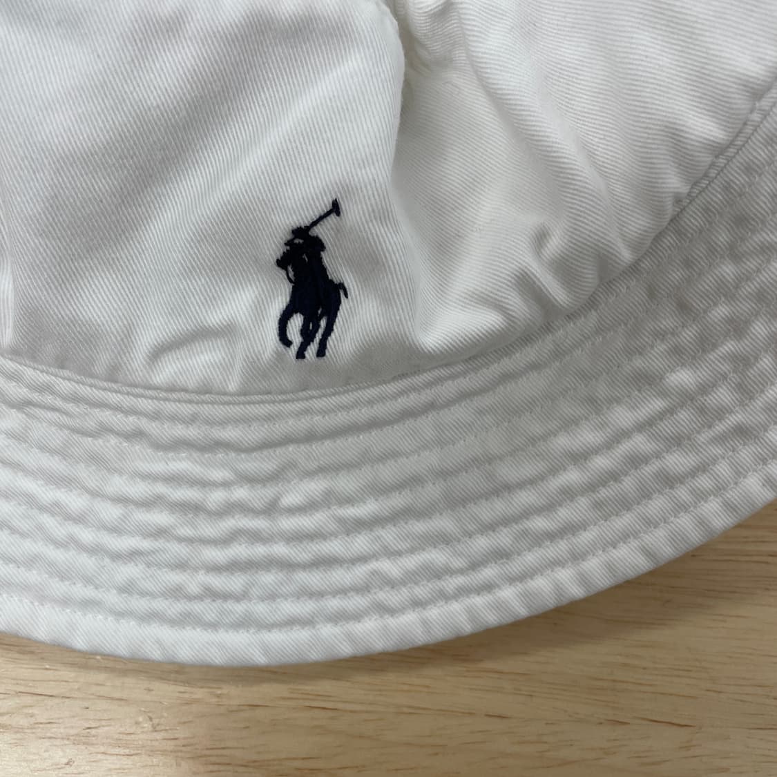 폴로 랄프로렌 화이트 버킷햇 L/XL 상품이미지3