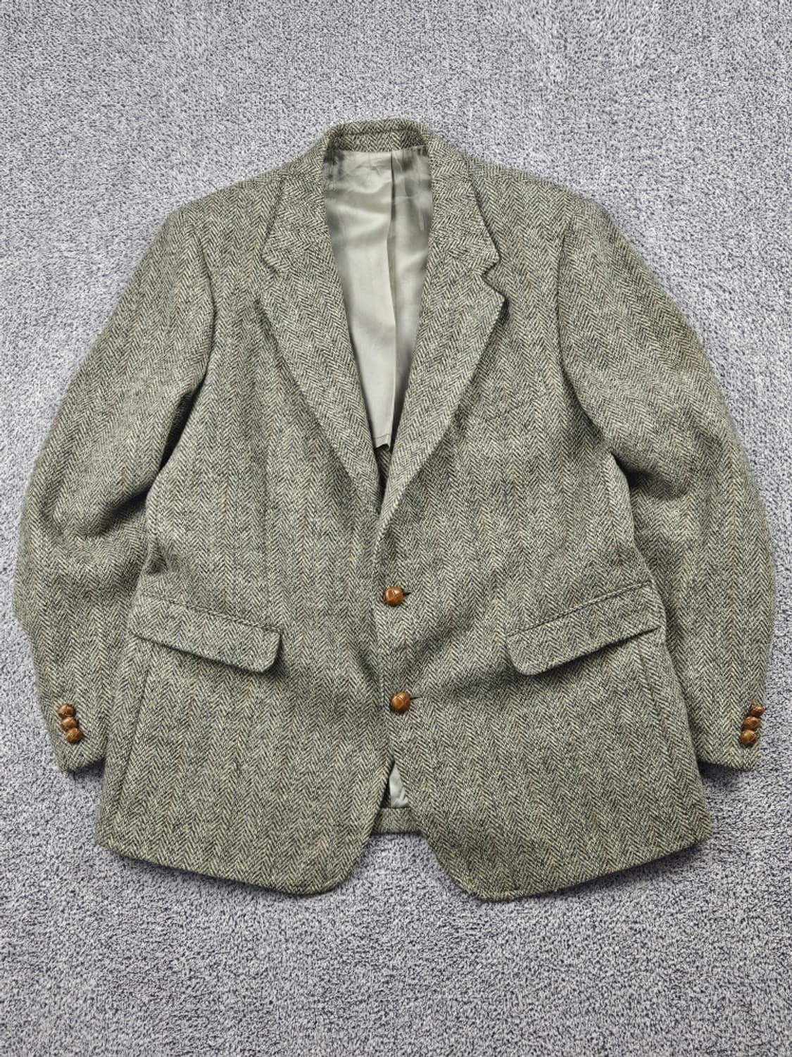 헤링본 패턴 해리스 트위드 블레이저 자켓 ( 상세설명참조 )/ 10078 상품이미지1
