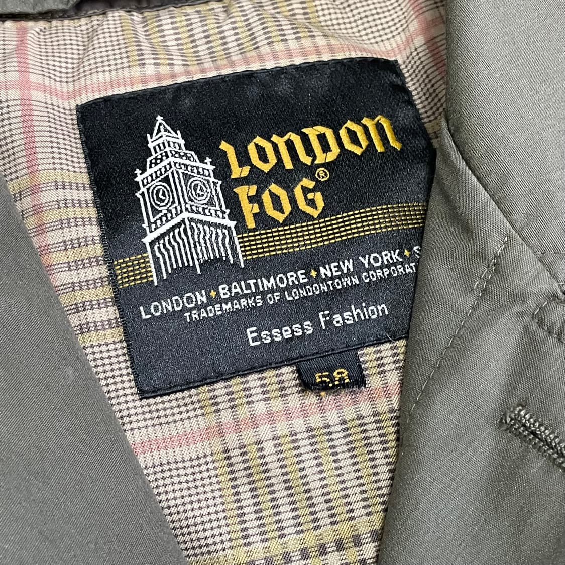 [58] 런던포그 빈티지 트렌치 코트 상품이미지2