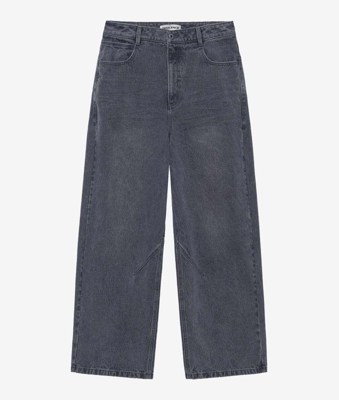 인사일런스 체인트윌 벌룬핏 데님 팬츠 WASHED BLACK M사이즈 상품이미지1