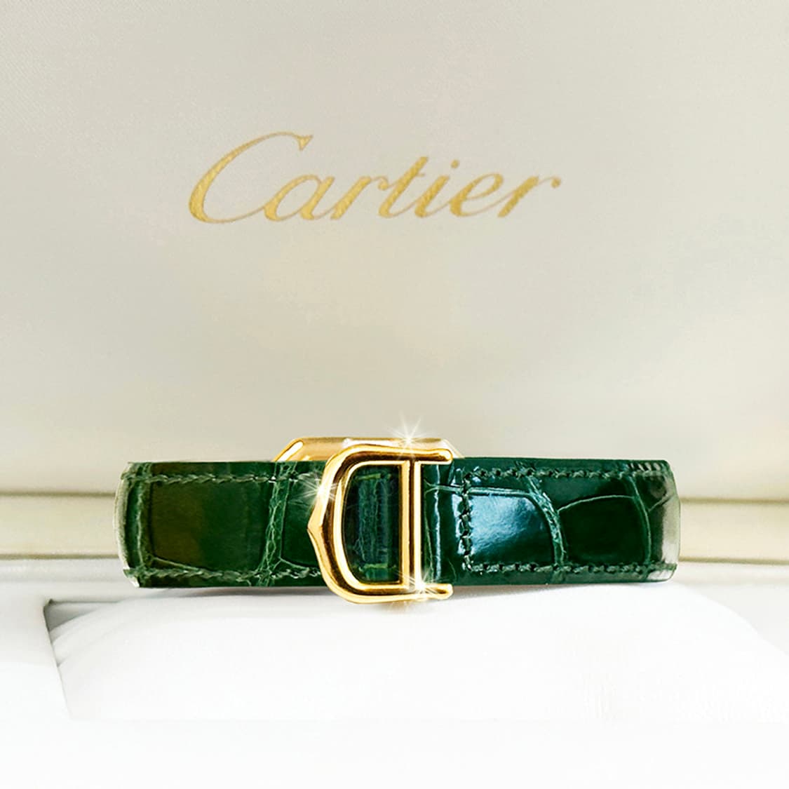 까르띠에 80s 빈티지 생튀르 남녀공용 다이아 클래식 수동 시계 상품이미지6