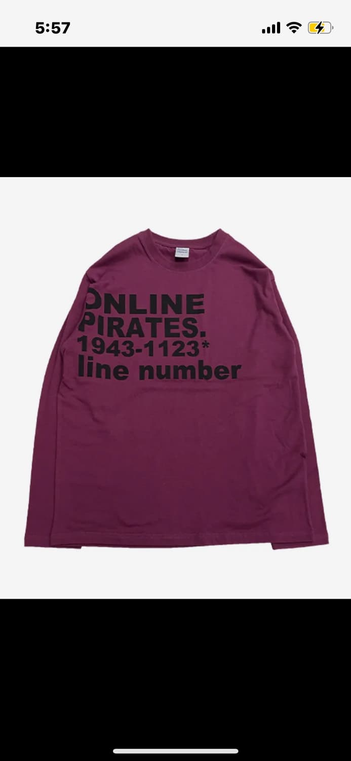 더콜디스트모먼트 롱슬리브 L 마젠타컬러 상품이미지4