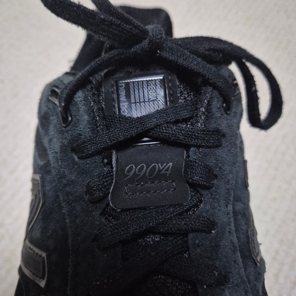 [260mm🔥] 뉴발란스 990 v4 미국판 블랙 상품이미지5