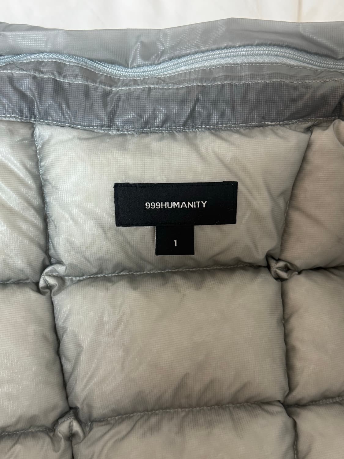 999휴머니티 모듈러 라이트 구스 퍼퍼 라이트 그레이 상품이미지3