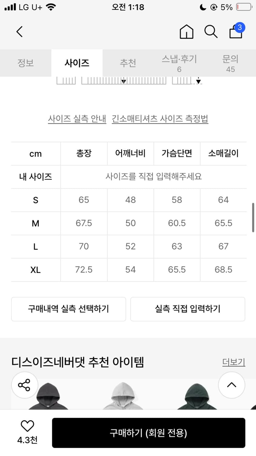 디스이즈네버댓 그레이 후드티 팝니다 상품이미지3