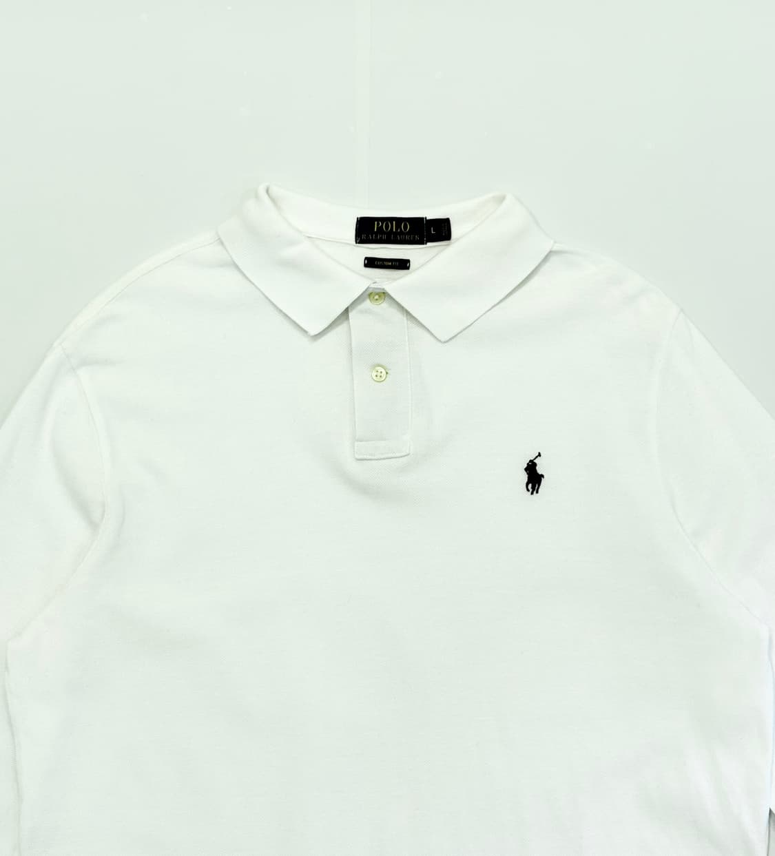 Polo 폴로랄프로렌 신형 화이트 카라티 상품이미지2