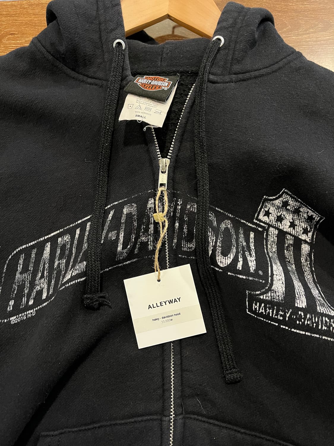 Harley-davidson hoodie zip-up 상품이미지3