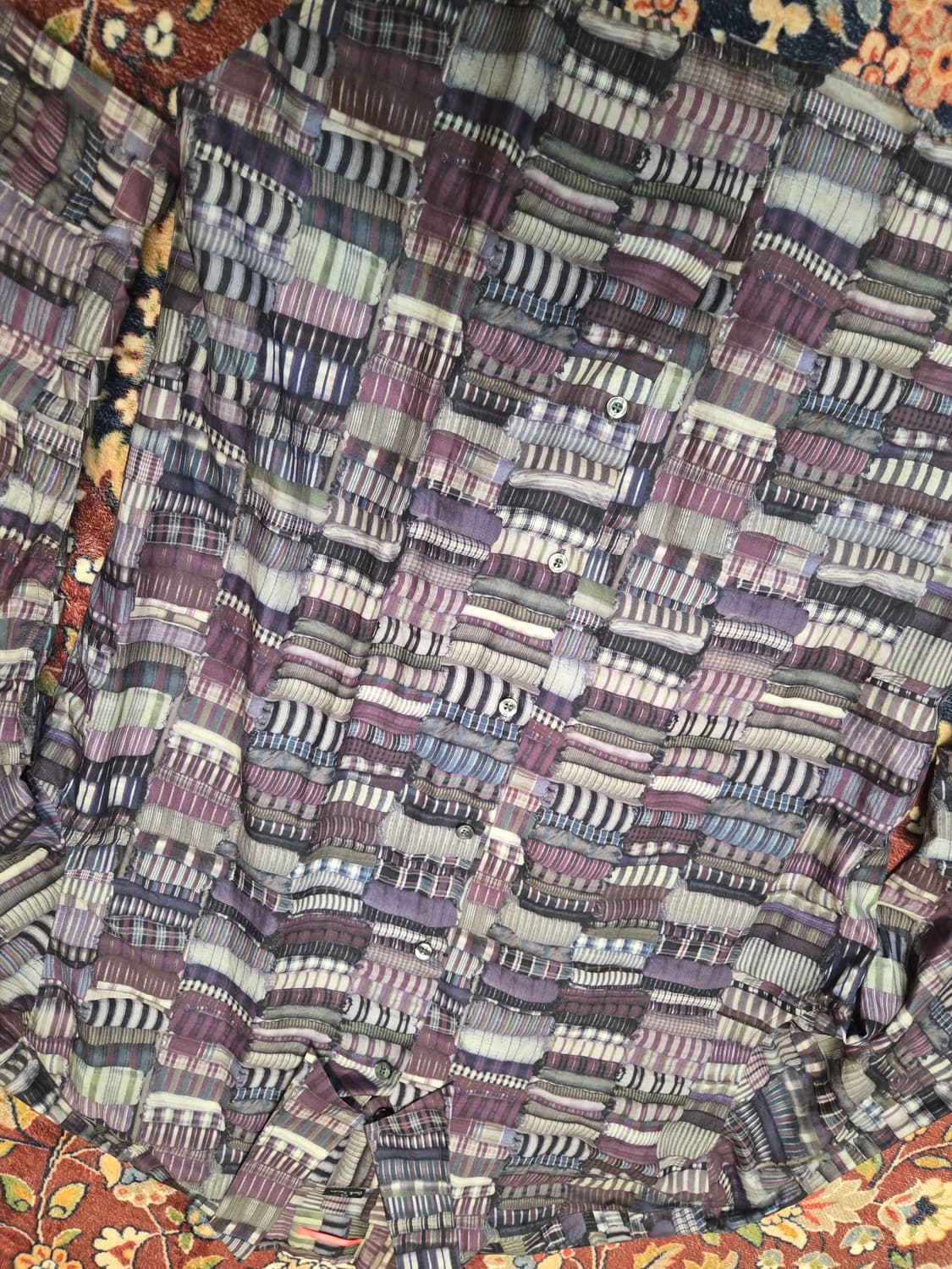 폴스미스(Paul Smith) 런던 라인 스트라이프 셔츠 (XL) 상품이미지2