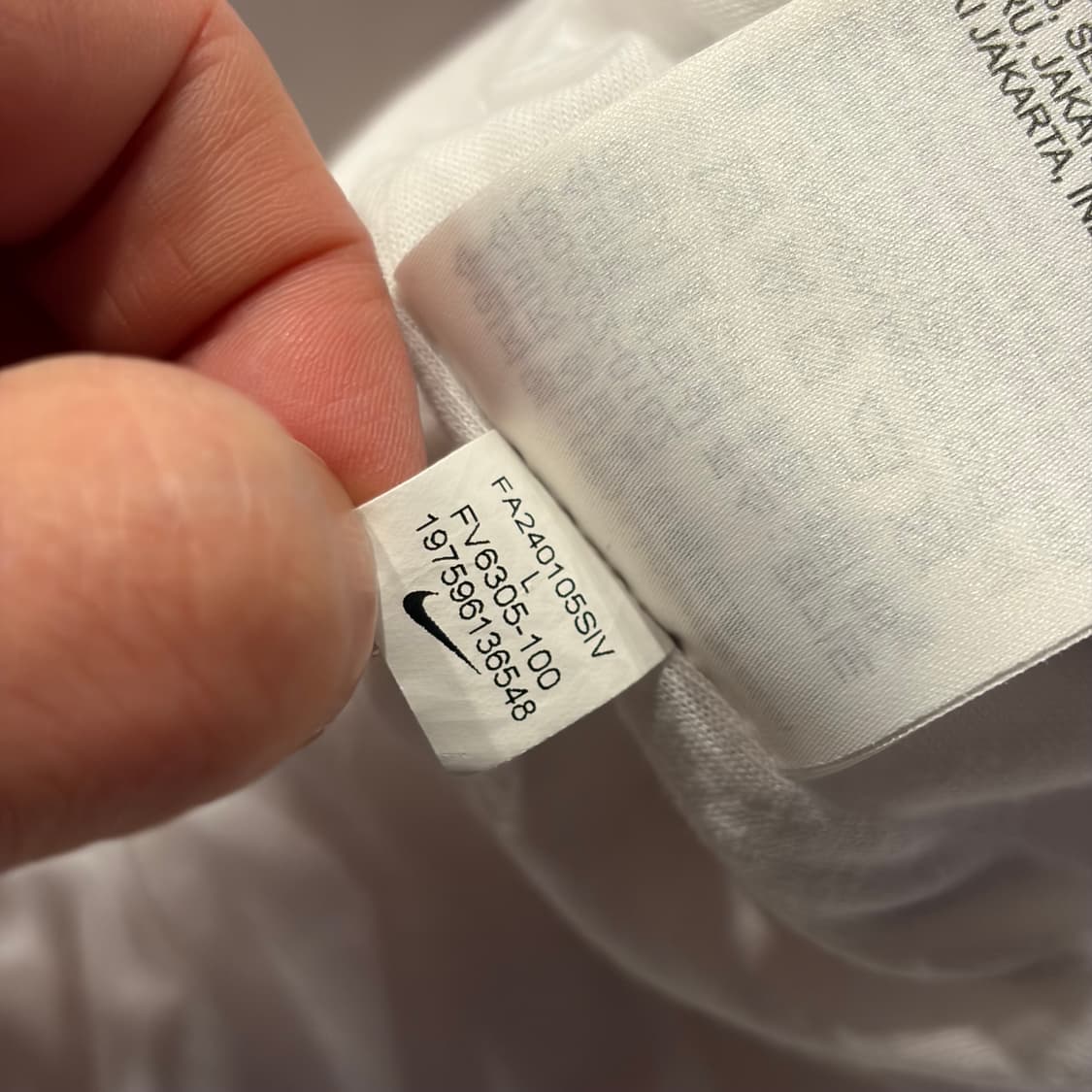 [L] 나이키 루즈 UV 바람막이 아이보리 블루라인 C411 상품이미지10