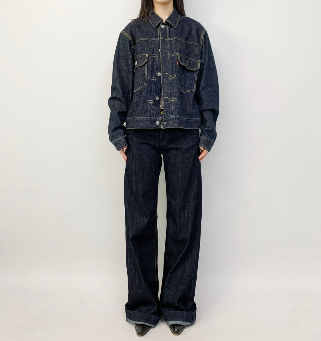 90's 리바이스 71507 데님 자켓 상품이미지1