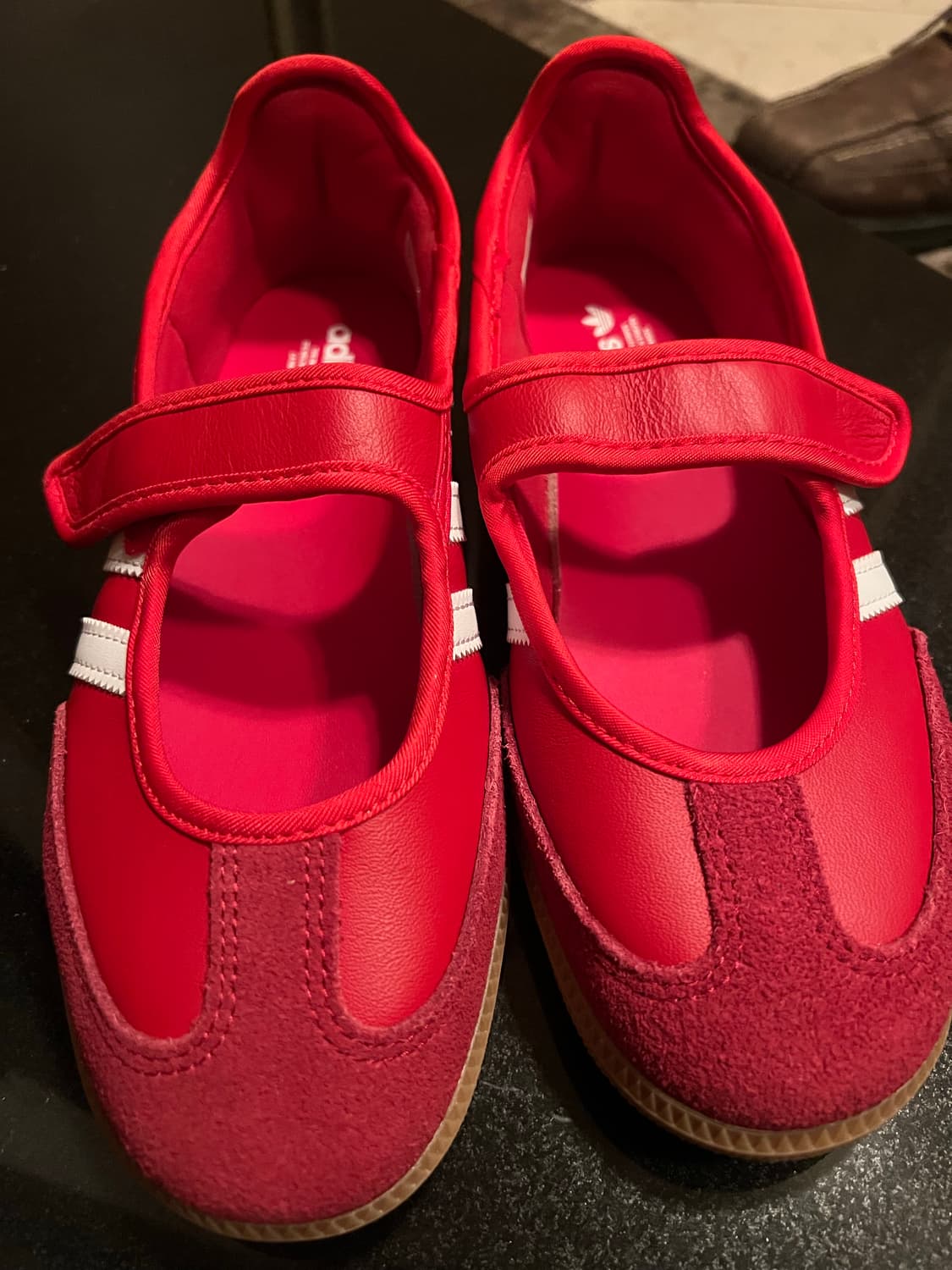 아디다스 삼바 메리제인 레드 240 상품이미지1