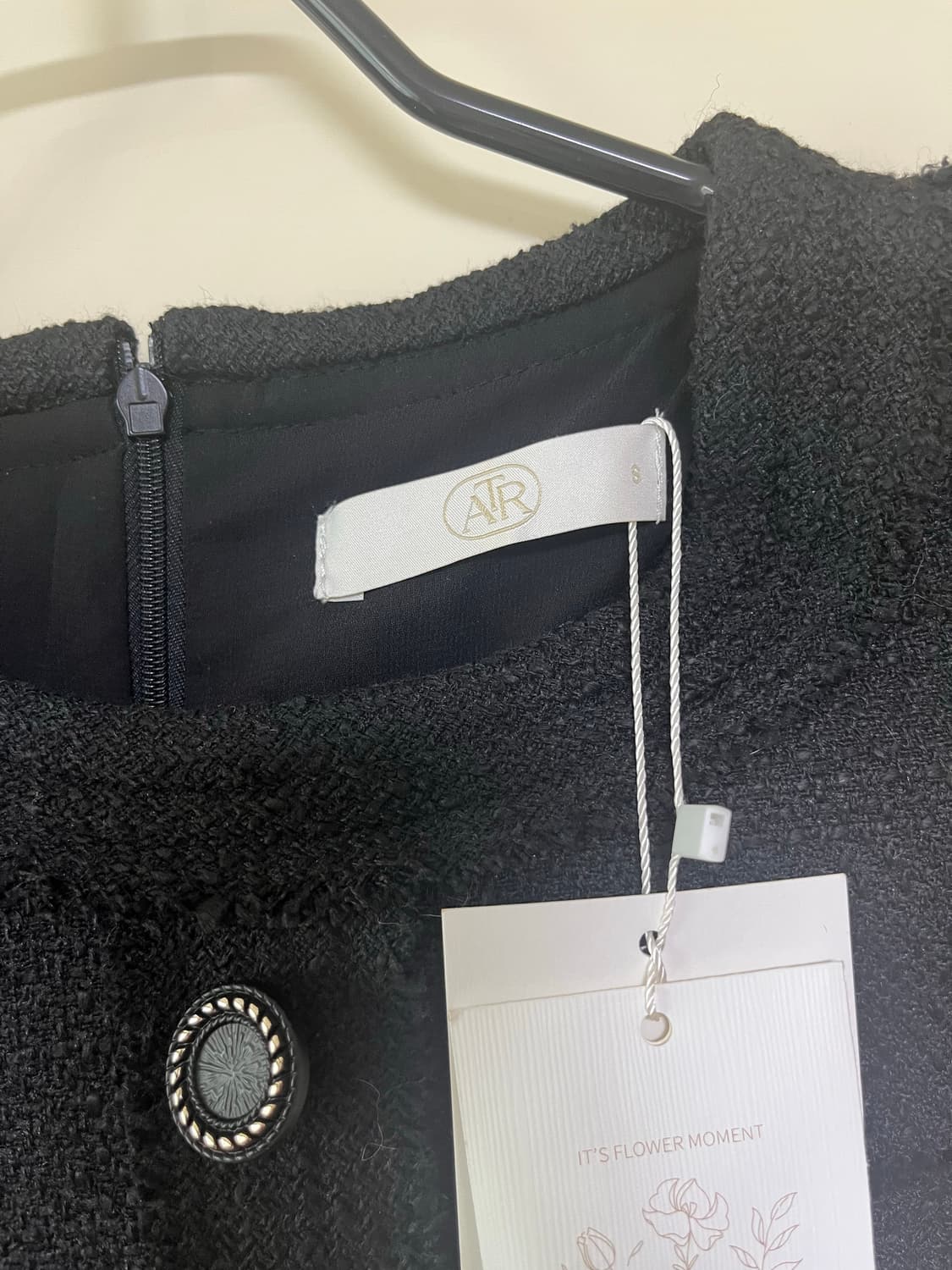 ATTRANGS 트위드 원피스 (택O) 상품이미지4