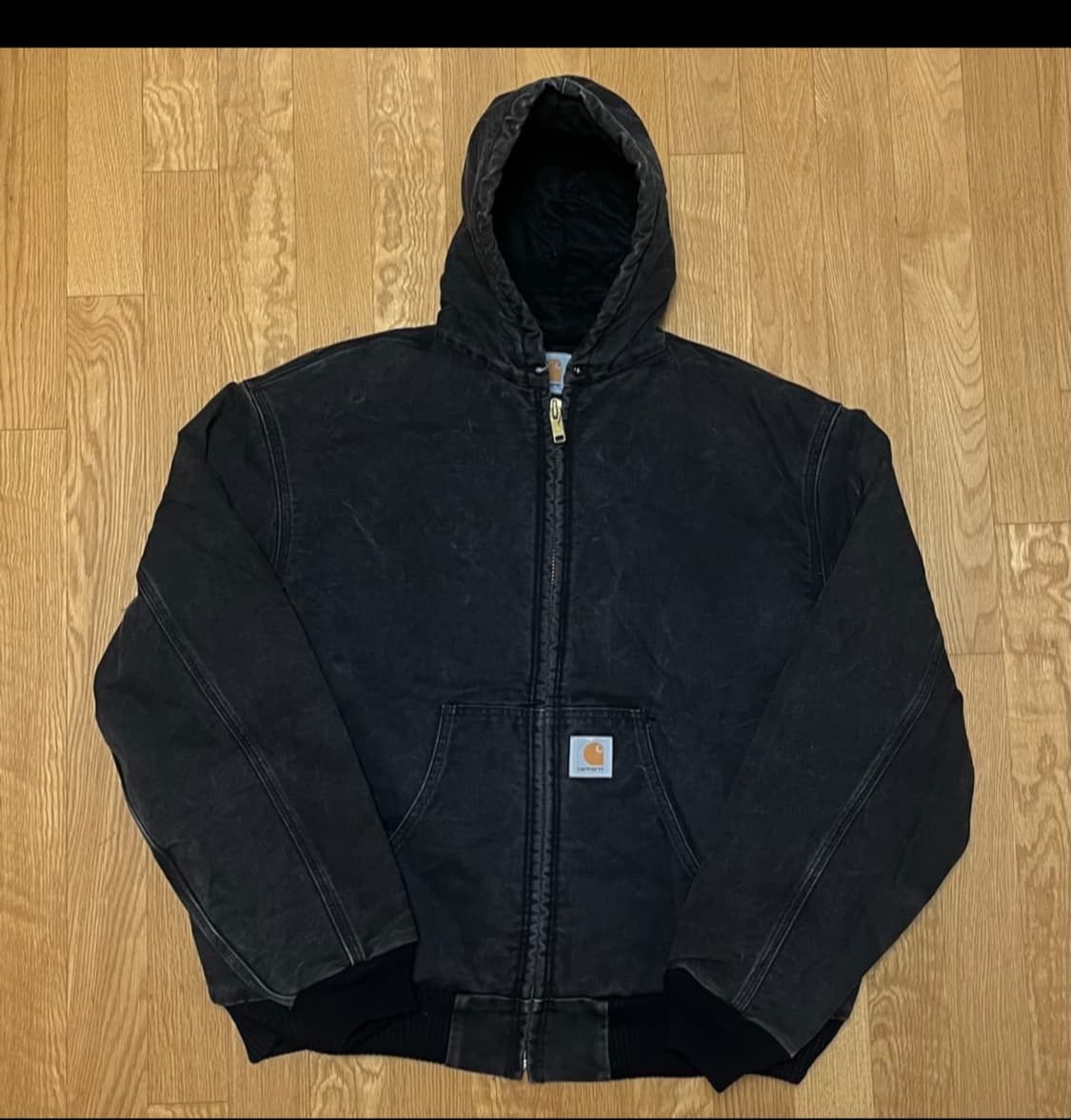 칼하트 액티브 j68 블랙 상품이미지1