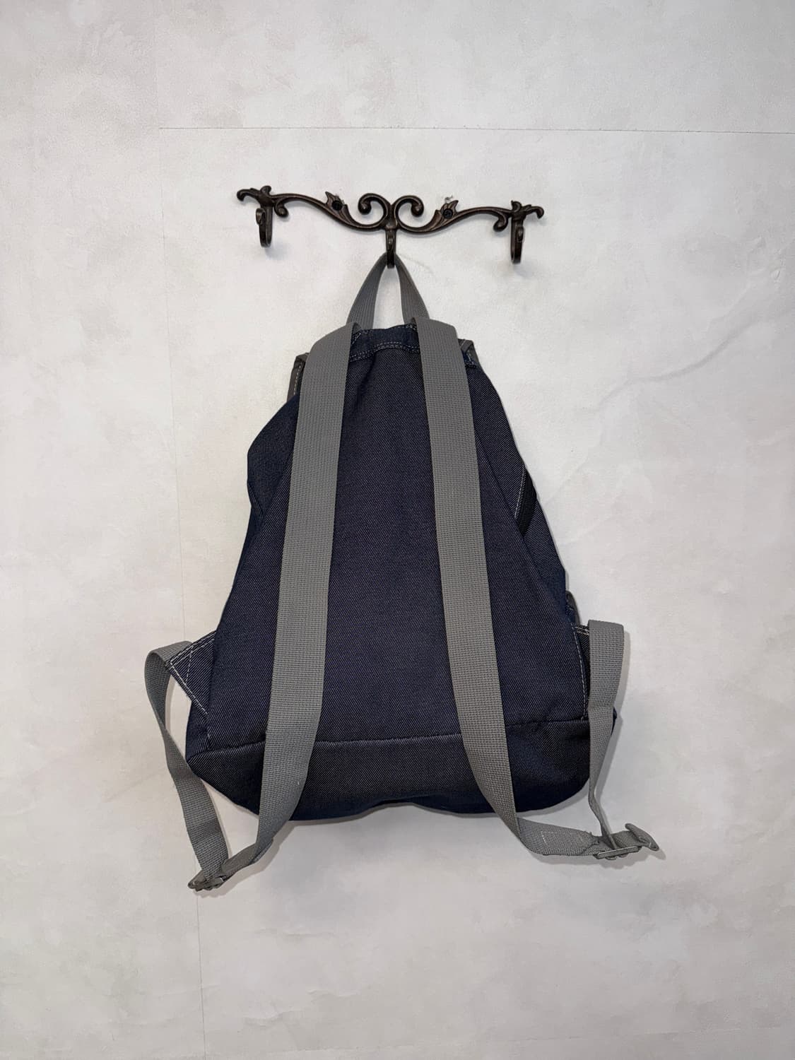 Denim buckled multi pocket backpack 상품이미지3