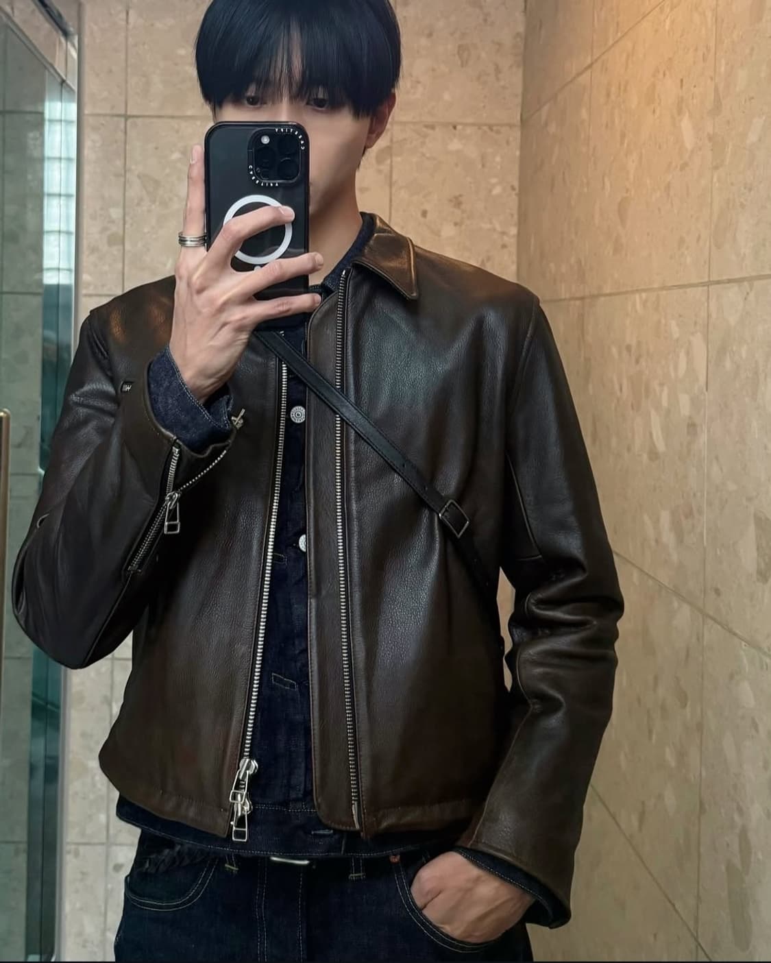토니웩 가죽자켓 판매합니다 [주우재 착용] 상품이미지1