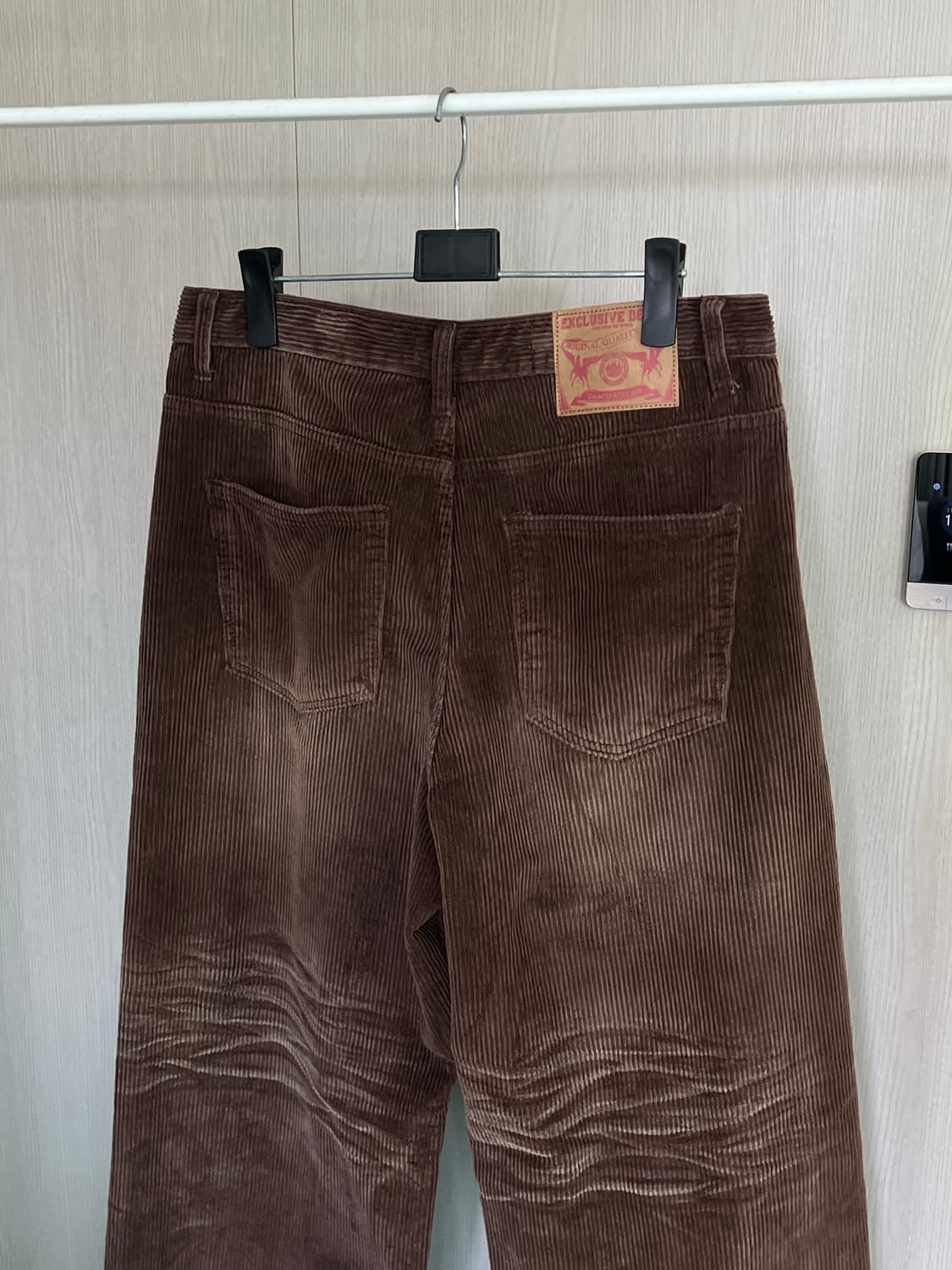 DNSR 디앤에스알 레가시 코듀로이 와이드 팬츠 상품이미지4