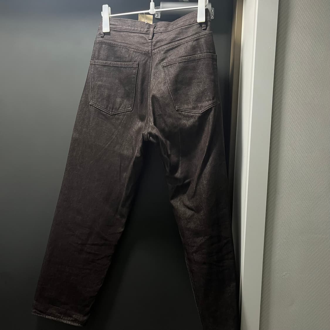 오라리 브라운 와이드 데님 (28) 상품이미지2