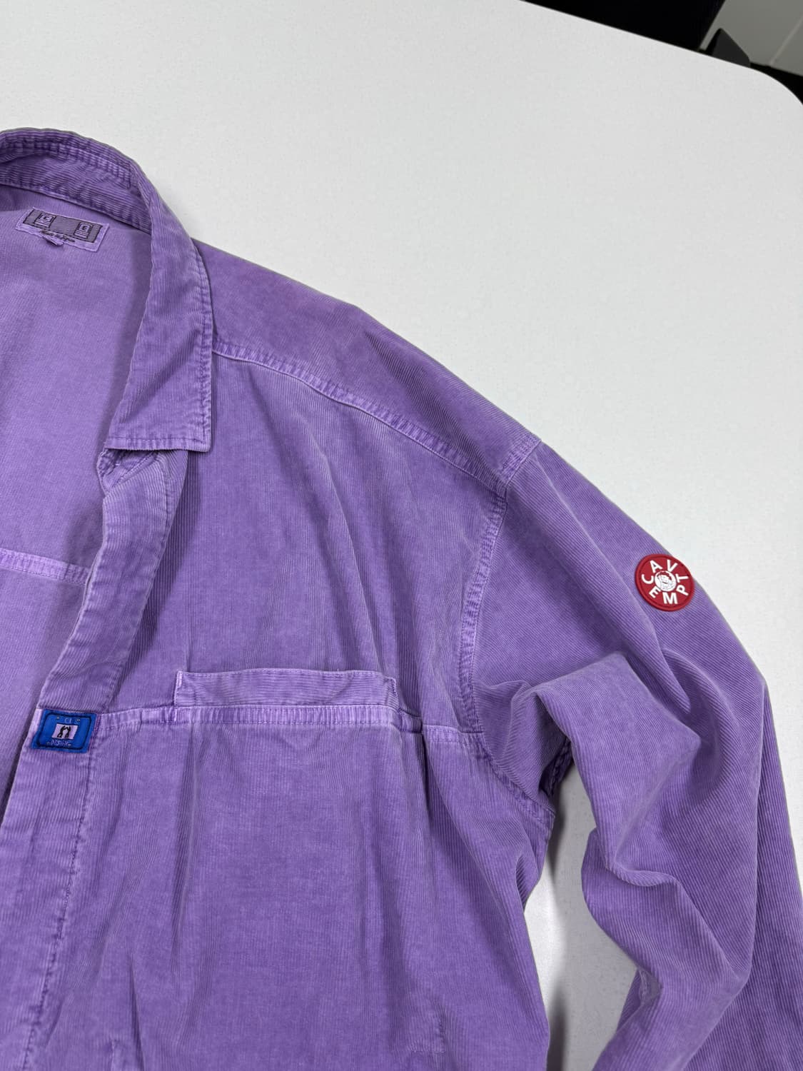 25SS 카브엠트 긴팔 셔츠 오버다이 코드 디자인 빅 CES27SH02  상품이미지3