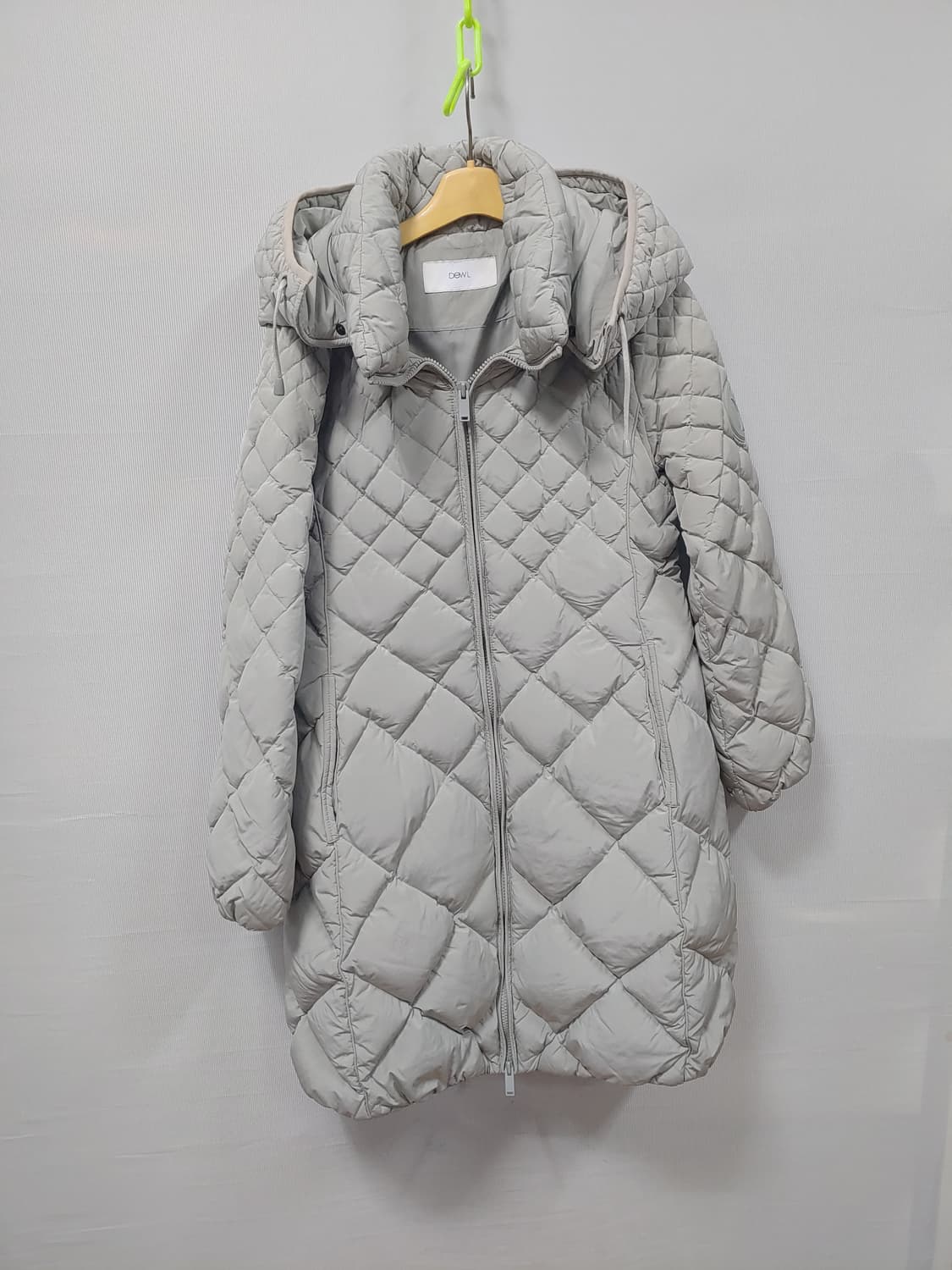 듀엘 퀼팅 후드 롱 패딩 여성 55 상품이미지1