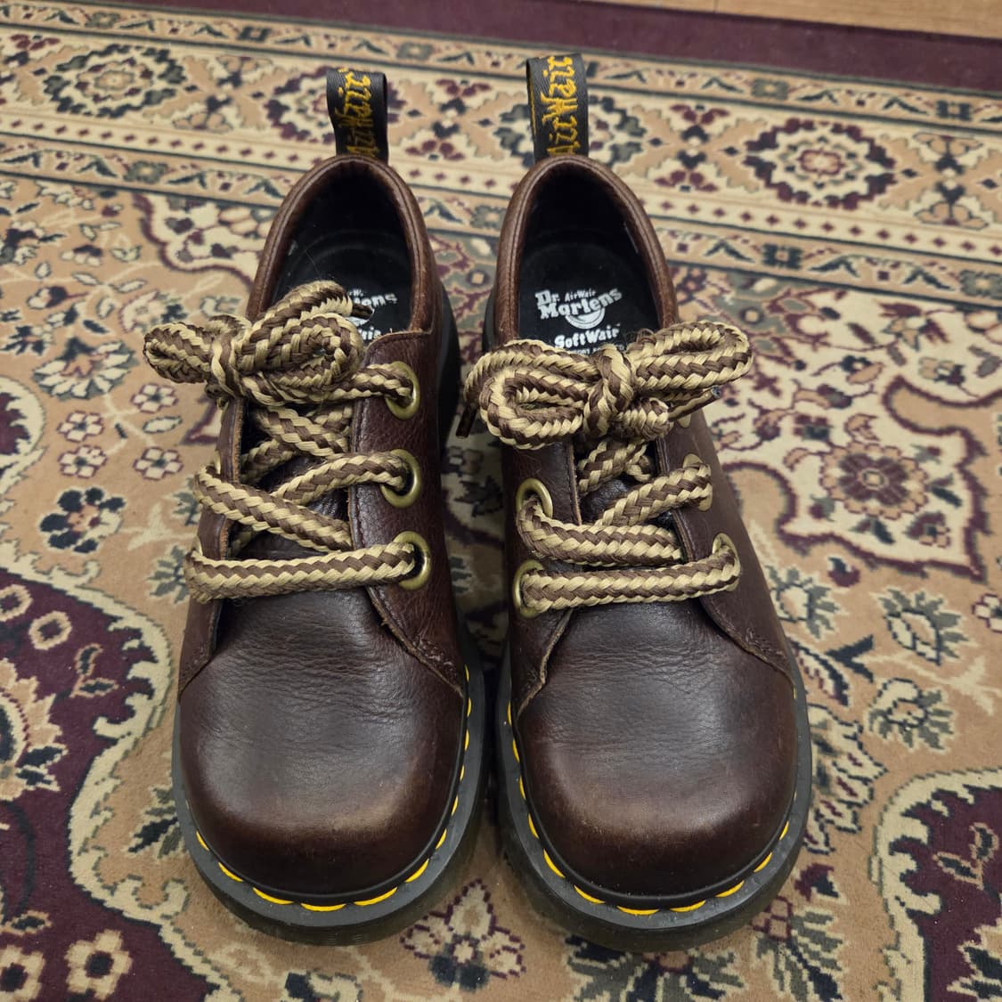 닥터마틴 크랜포드 크레이지홀스 브라운 uk4 230-235 상품이미지1
