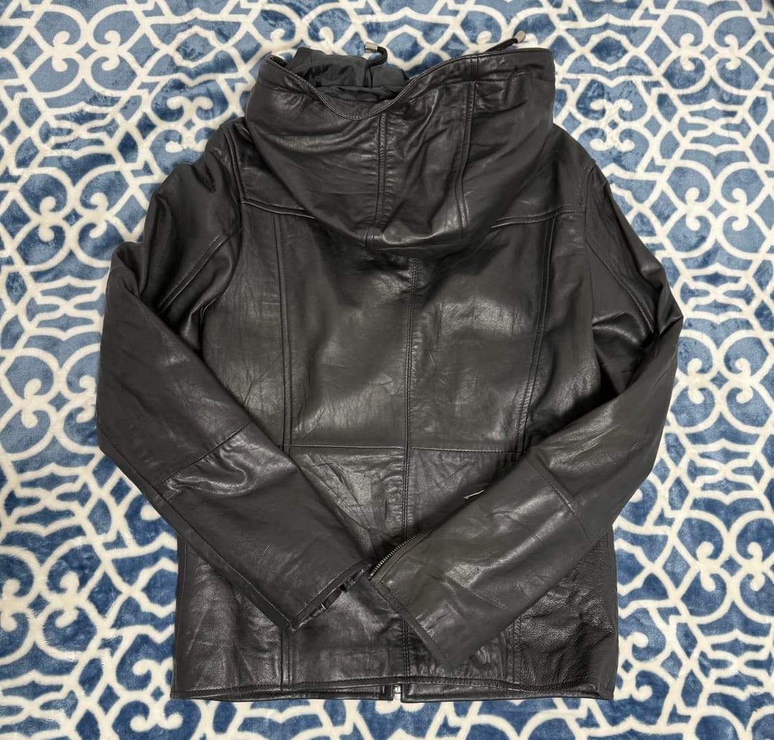 빈티지) 일본빈티지 양가죽 블랙 자켓 레더 히코 라이프이즈웻 오네갸루 상품이미지2