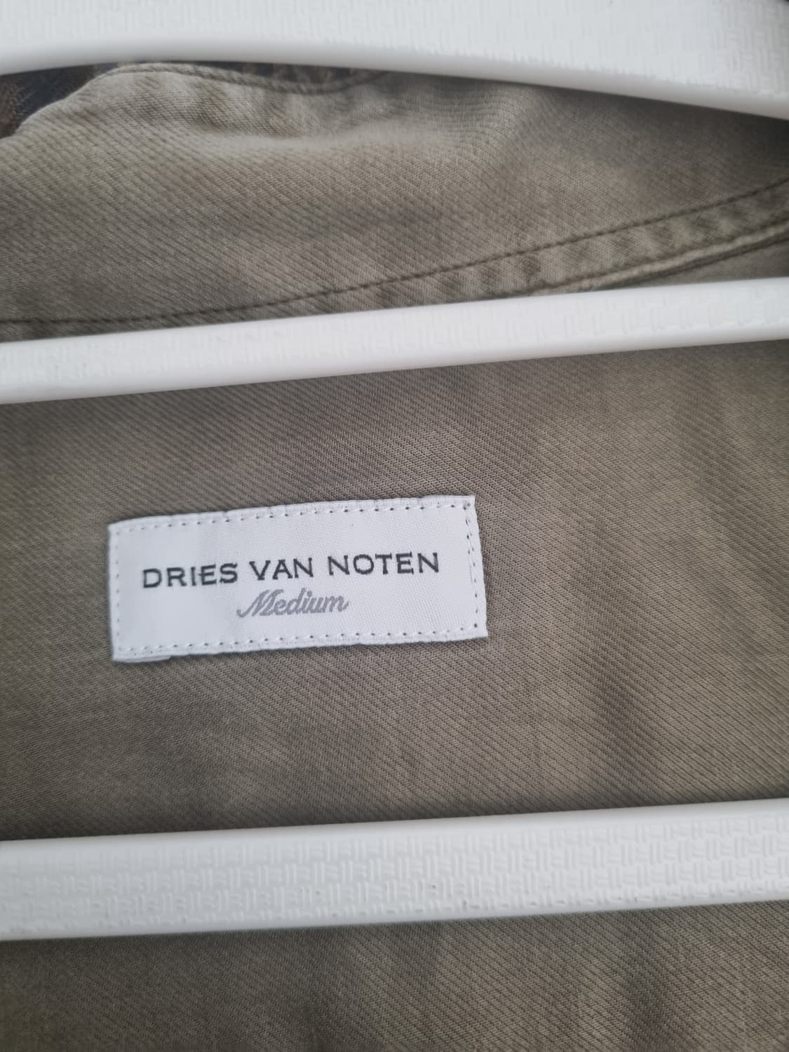 Dries van noten check flannel shirt M 상품이미지5