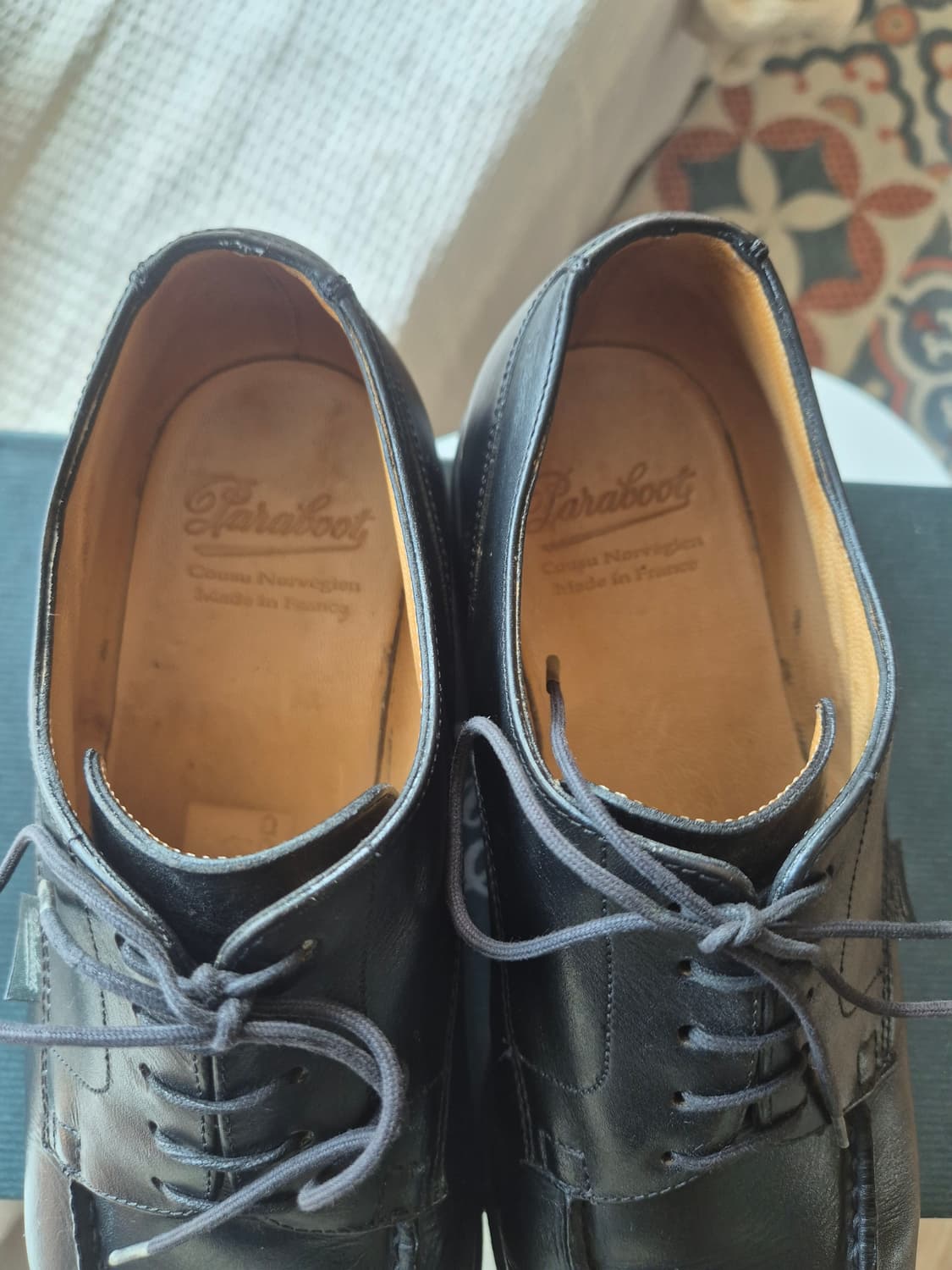 파라부트 샴보드 UK7.5 블랙 상품이미지7