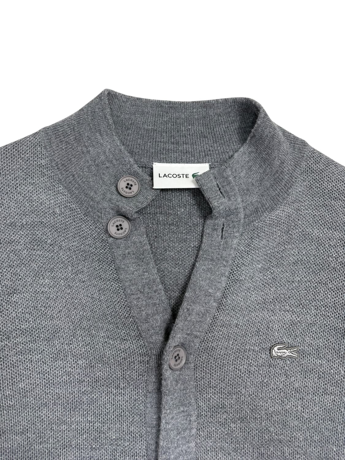 라코스테 가디건 그레이 상품이미지5