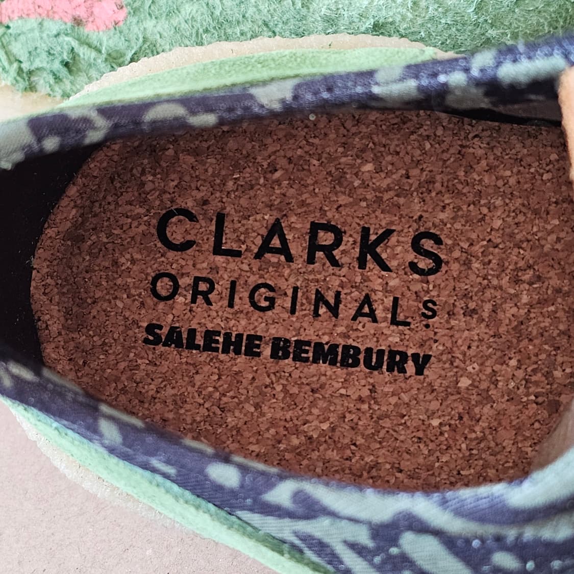 270 새제품) 클락스 오리지널스 x 살레헤 벰버리 러거 컵솔 다크 그린 상품이미지7