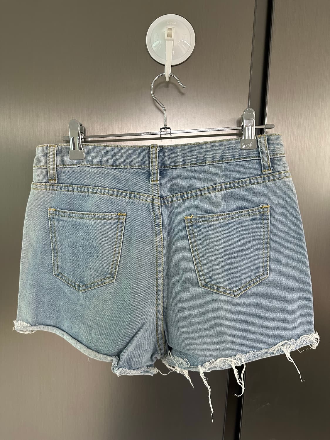빈티지 데미지 데님 반바지 상품이미지2