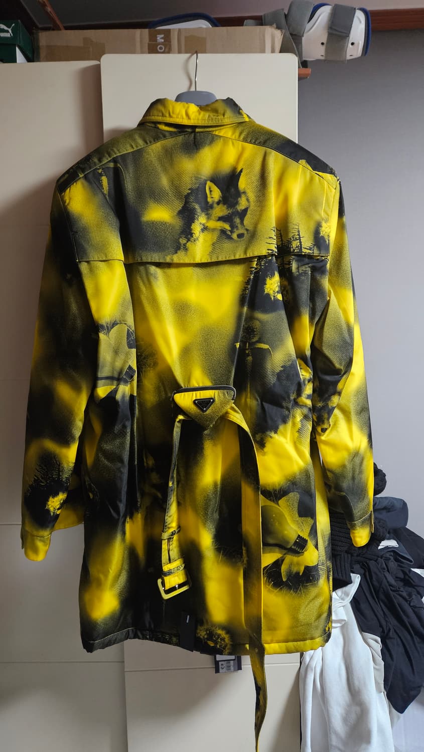 프라다 플로랄 아트프린트파카 자켓  롱패딩 prada 1천만원짜라 상품이미지8